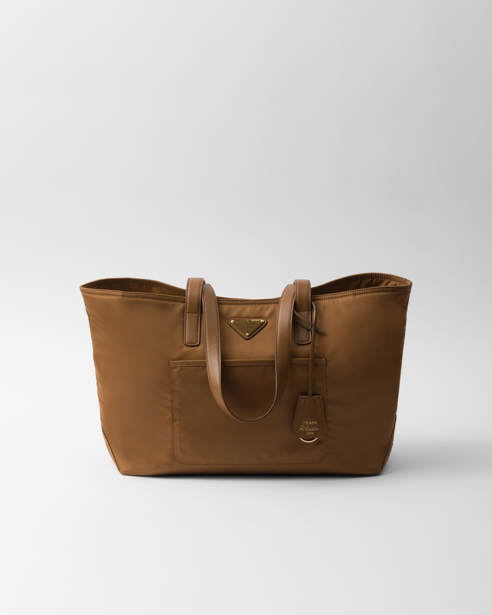 Prada Re-Edition 1978 Medium Re-Nylon and Saffiano Leather Tote Bag - Image 1